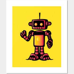 Robot Posters and Art